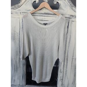 EUC Express Shimmer Open Stitch Sweater - XS